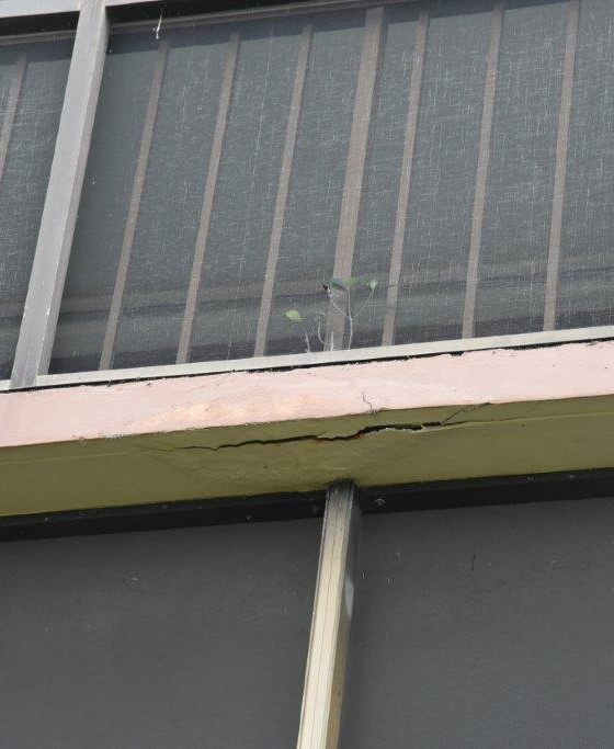Crack on Balcony